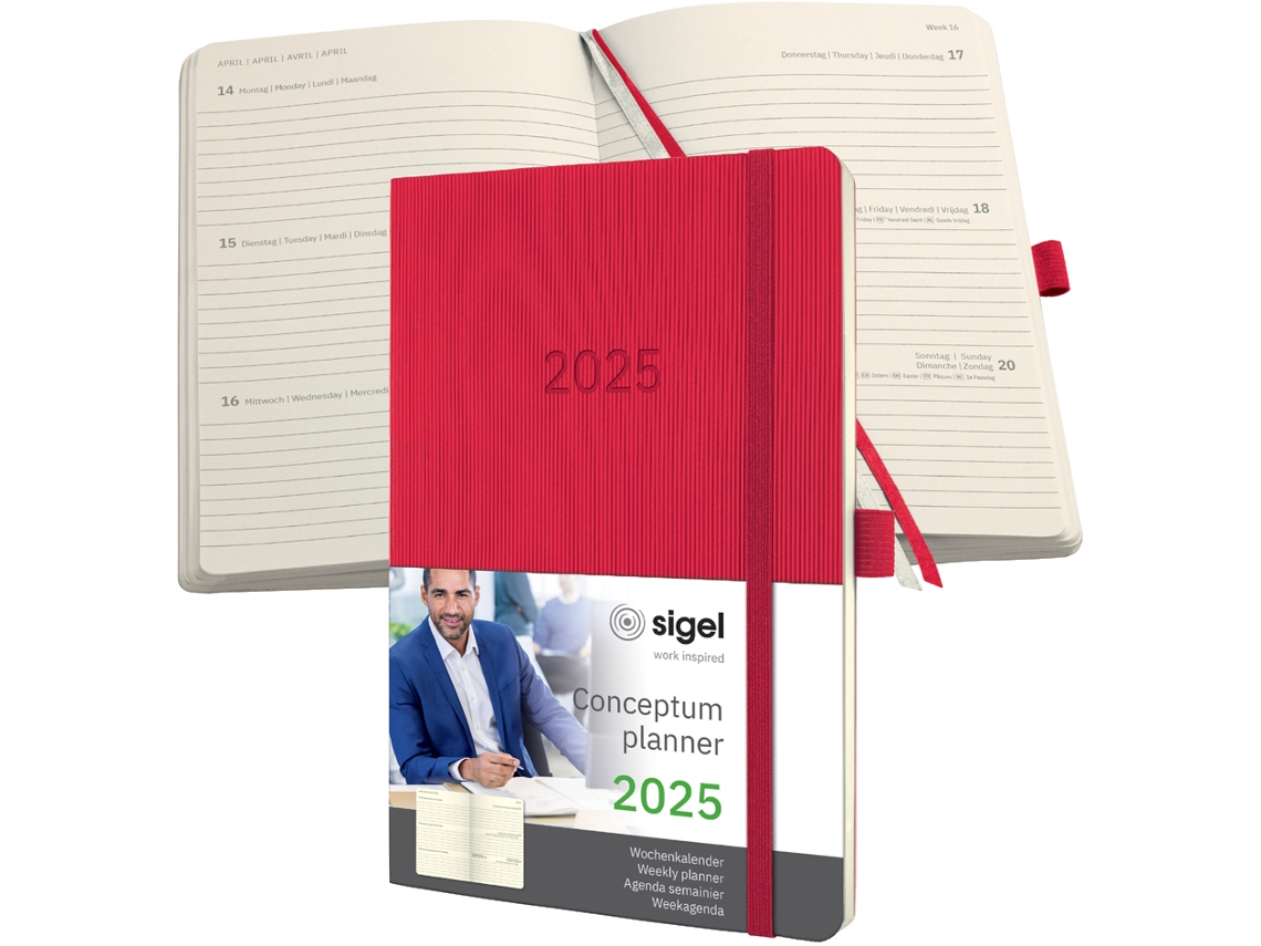 Calendário de Livro SIGEL Conceptum 2025 Aprox.