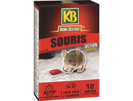 Home Defense Pasta De Mouse 12x10g Kb
