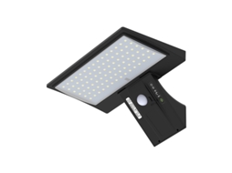 Luminária solar externa com sensor de movimento e 90 LEDs, 66 cm (26"), da Brilvibera.