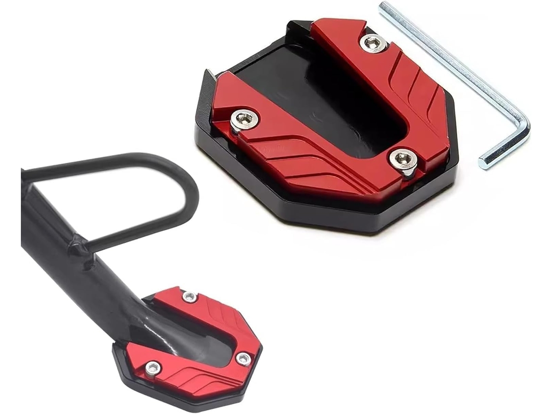 Suporte Béquille Moto Extension Embase Para Suzuki Intruder Vs 1400, Placa Semelle Plaquette Socle Sabot