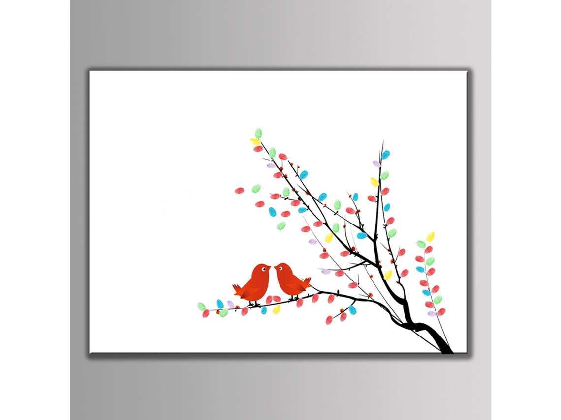 Pintura com impressão digital (especificações 30*40cm, ideal para cerimônias de casamento)