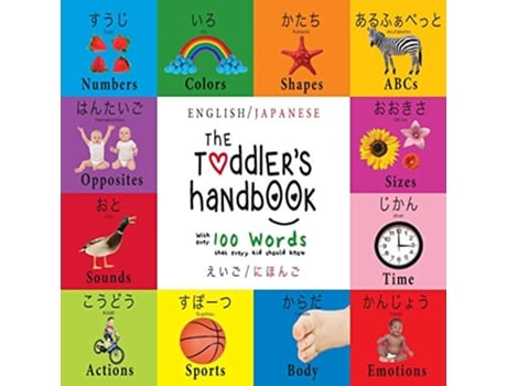 Livro Toddlers Handbook de Dayna Martin (Japonês)