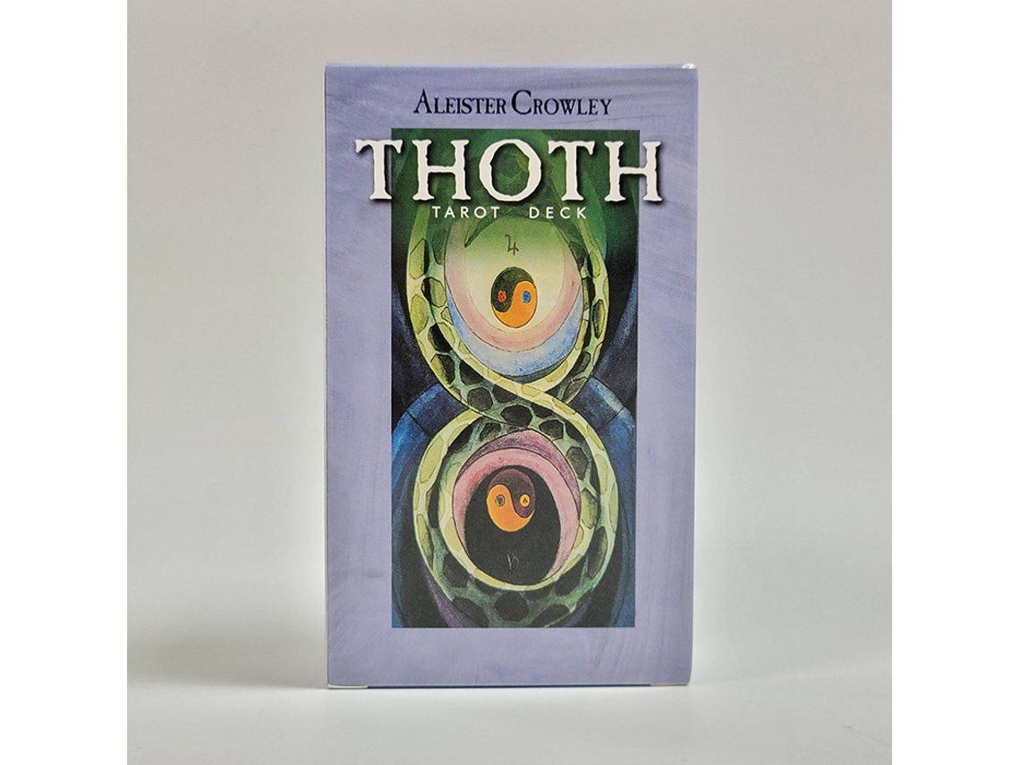 um Baralho de Tarot Oráculo de Thoth Totalmente Novo, com 127 Cartas. MDUG