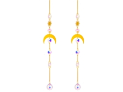 Prisma Sun Catcher De Cristal Com Cadeia E Pingente, Bola De Cristal Para Janela