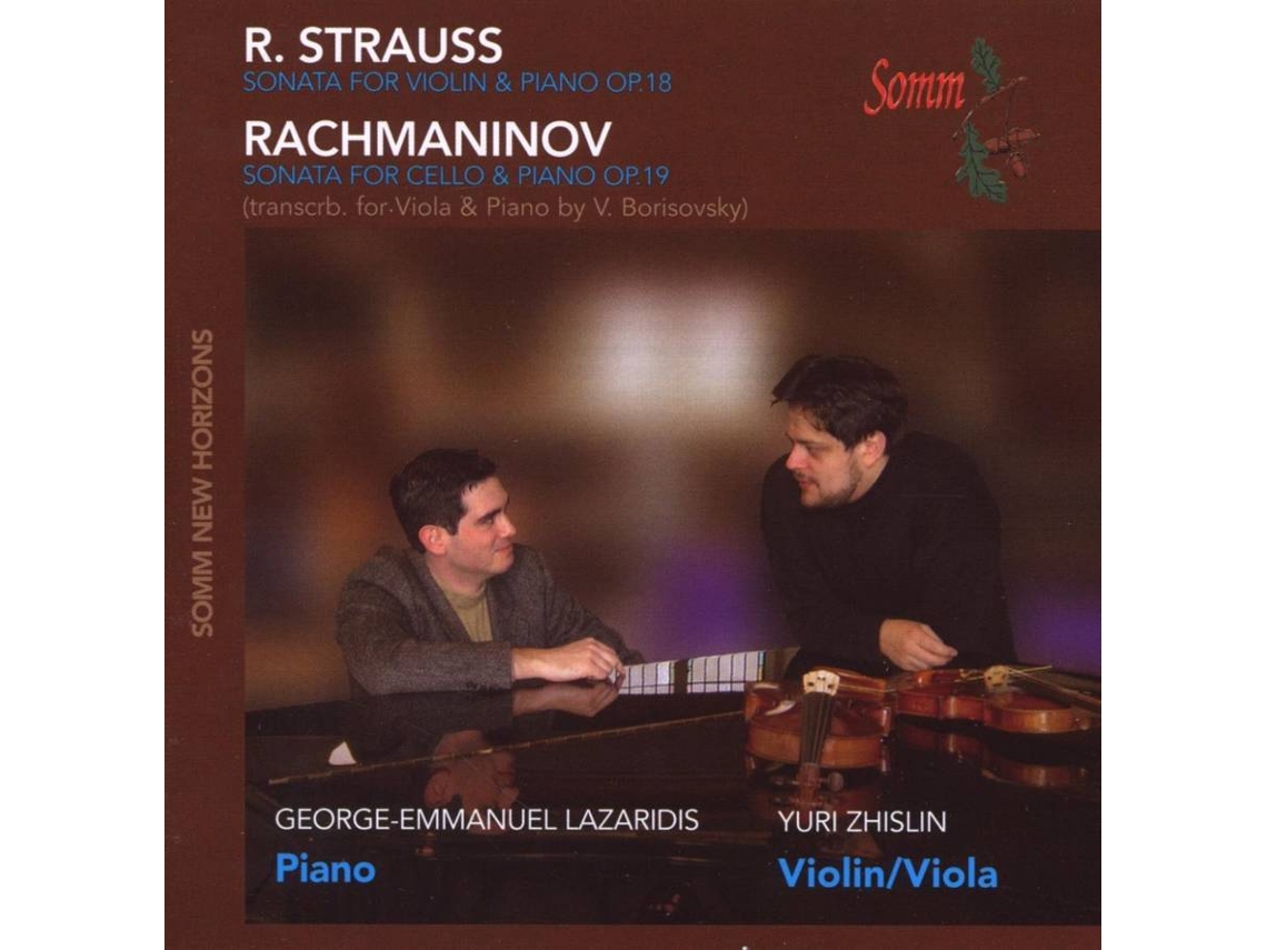 CD Zhislin/lazaridis - Sonatas For Violin,Cello & Piano (1CD)
