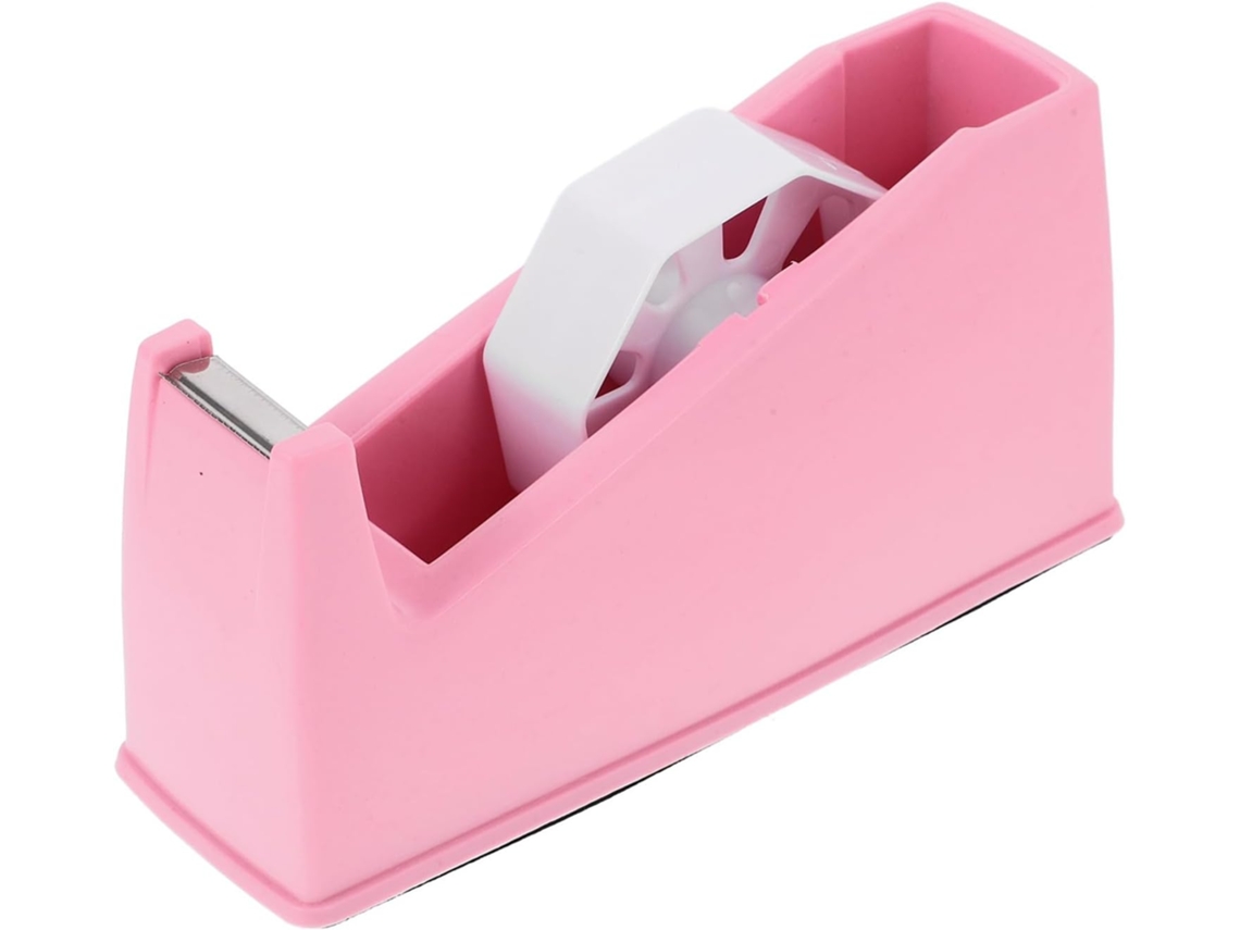Dispensador de adesivo portátil de mesa, cortador de ABS antiderrapante para projetos de arte e uso portátil.
