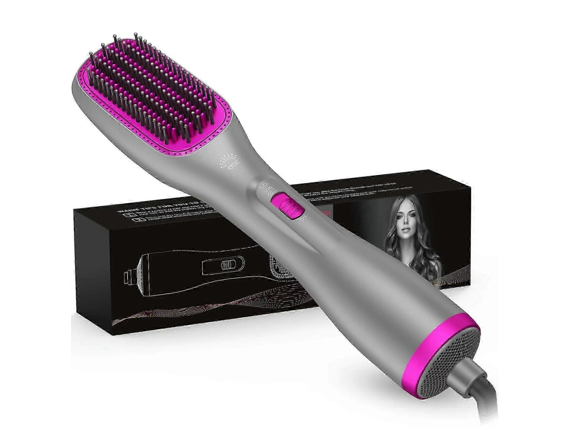Escova Secadora E Alisadora 3 Em 1, Escova De Ar Quente Iônica, Secador E Modelador De Cabelo Em Uma Etapa, Escova Secadora De Cabelo 1200w 2025