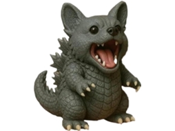 Estatueta de Cachorro Decorativa Animal para Mesa Pequena Escultura Casa Prateleira Lareira VAYOTOY