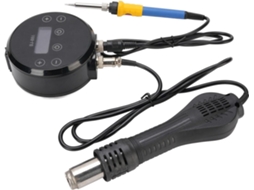 Kit 220v) Visor Digital, Estação De Solda Em Modo De Espera