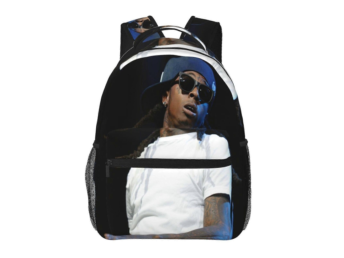 Mochila Lil Wayne T3 Para Estudantes, Resistente E Leve, Impermeável E Com Alça De Ombro Respirável.