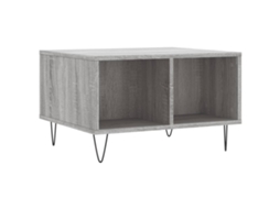 Mesa de centro Madeira Cinza Sonoma MAISON EXCLUSIVE (60x50x36,5 cm)