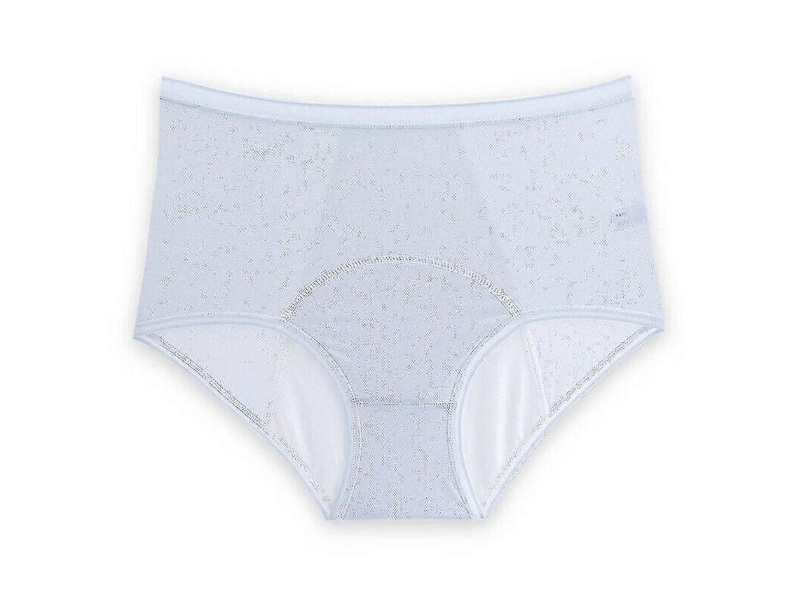 2026 calcinhas Altas Anti fugas Ultra Delgadas de Seda de Gelo para Mulher Tamanhos L 5xl Azul