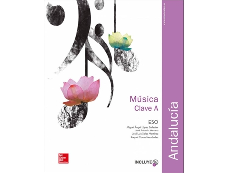 Livro Música Clave A 1ºeso +Cd Andalucía (Espanhol)