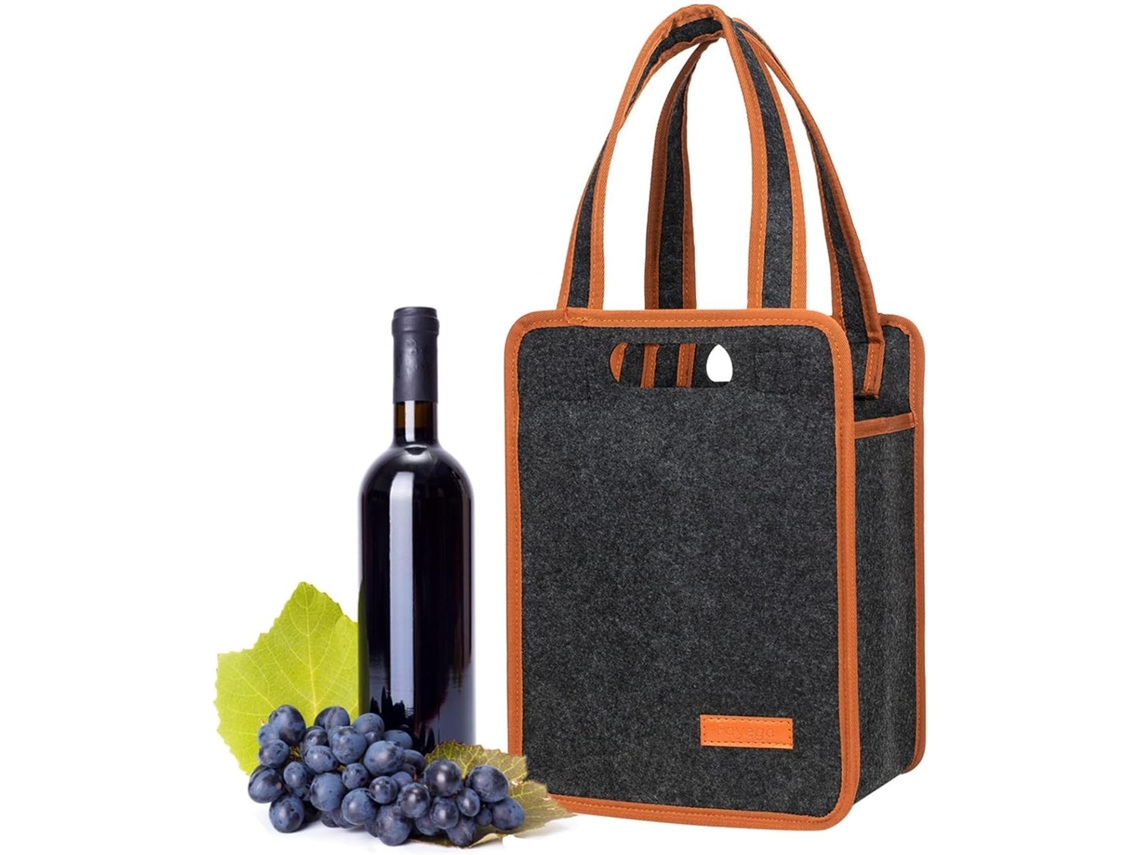 Bolsa Térmica para Garrafa de Vinho Porta Reutilizável, Portátil com Isolamento Térmico, Transporte CHABERLU