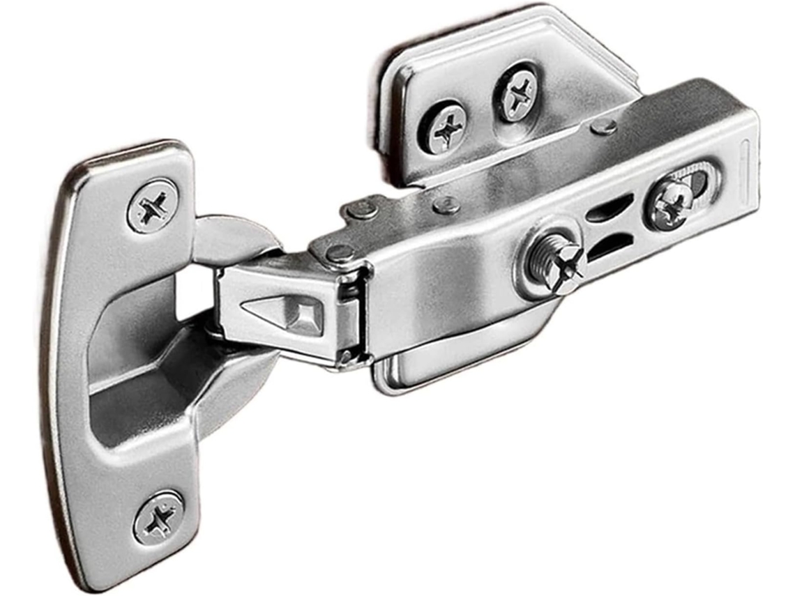Dobradiça Para Armário 2/10 Peças Em Aço Inoxidável Com Fechamento