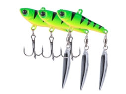 Isca Artificial Rotativa de Alumínio para Pesca
