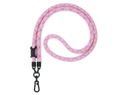 Lurelia Cordão Para Telemóvel Ajustável Transversal Para Pescoço 120 Cm 2 M Anti-perda