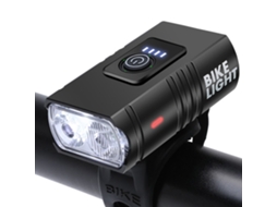 Luz Led Recarregável Via Usb para Bicicleta, 6 Modos de Iluminação, Luz Dianteira para Ciclismo de Estrada e Mountain Bike, À Prova D'água. MDUG
