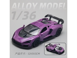 Miniatura de Carro em Escala 1/36, Feita em Metal Fundido, Presente para Crianças. MDUG