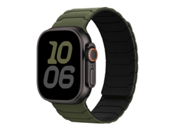 Bracelete Para Apple Watch 38/40/41/42mm Verde-preto Cuich