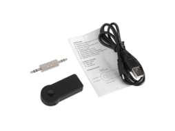 Receptor Bluetooth AQUAFORGE 5.0 com adaptador auxiliar de 3,5 Mm
