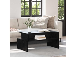 Vidaxl Mesa De Centro Carvalho Preto 90 X 55 X 42,5 Cm