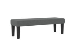 Conjunto 1 Cama Box Vidaxl Cinzento Tecido (140 X 190 Cm)