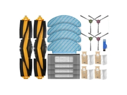 Para Ecovacs Deebot Ozmo T8 / T8 Aivi / T8 Max / N8 Plus / N8 Pro Escova Principal Escova Lateral Filtro Hepa Sacos De Pó Para Mop Brilvibera