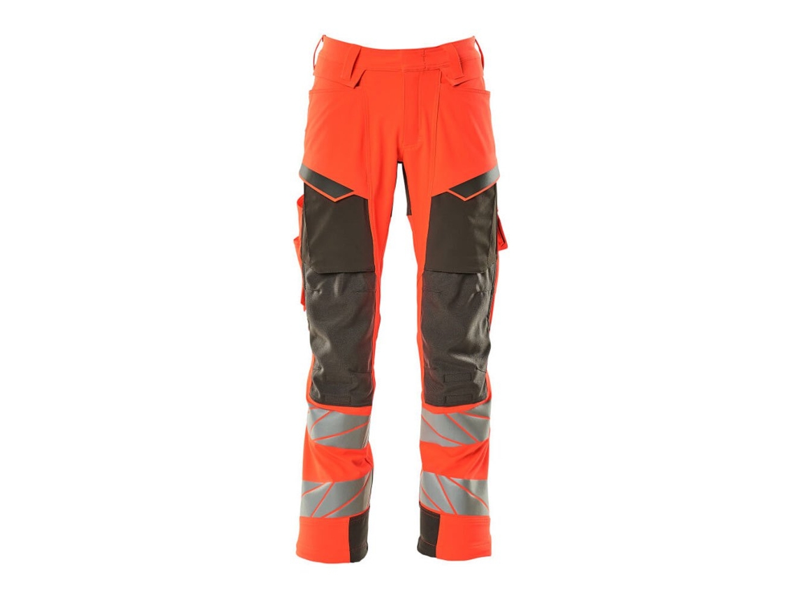 Calças Grandes Com Bolsos Para Joelheiras Accelerate Safe 19079 Laranja 52 / 30 MASCOT