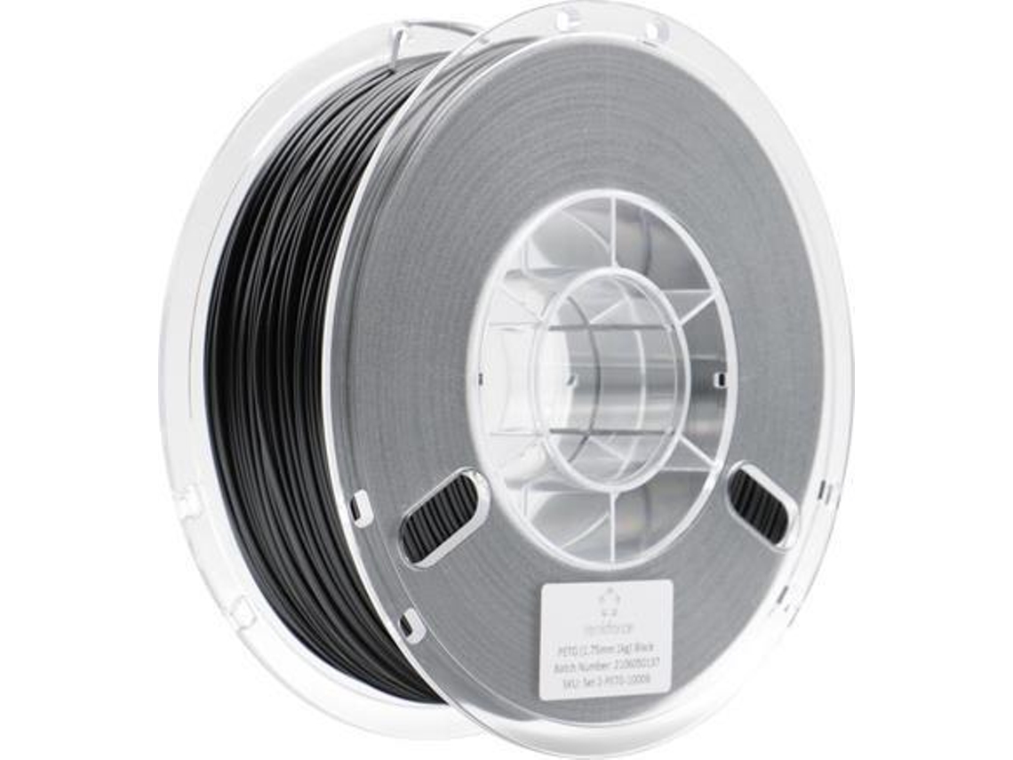 Rf 4738592 Filamento Petg 1,75 Mm 1000 G Preto 1 St. Renkforce (rf 4738592)