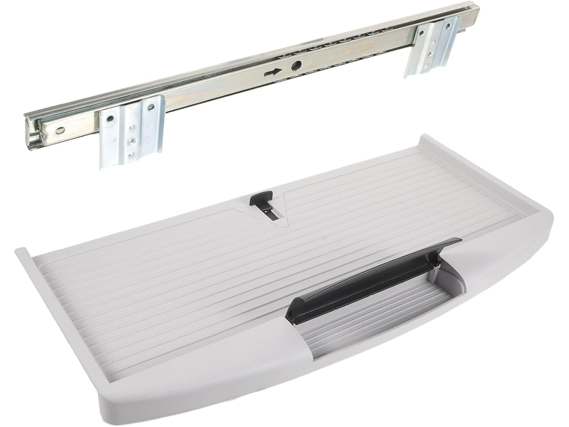 Bandeja Ergonômica Para Teclado Kisangel, Suporte Deslizante Para Teclado De Mesa Com Parafusos