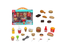 Conjunto de Brinquedos Burger Set 28 X 20 Cm