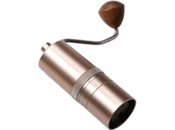 Moedor De Café Manual Com Manivela E Mós De Aço Inoxidável 304 Revestidas Com Carbono Para Moagem Uniforme