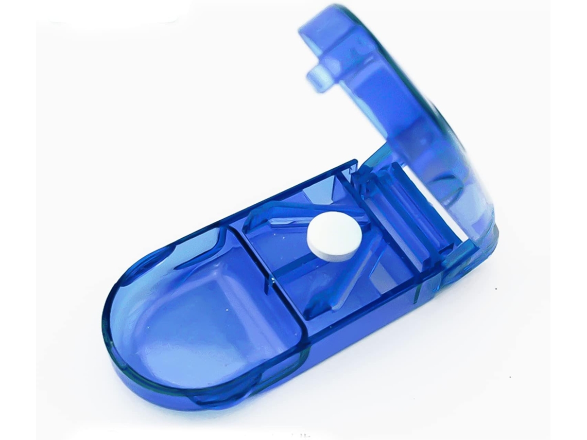 Cortador de Comprimidos Portátil, Caixa para Medicamentos DUREFORWARD