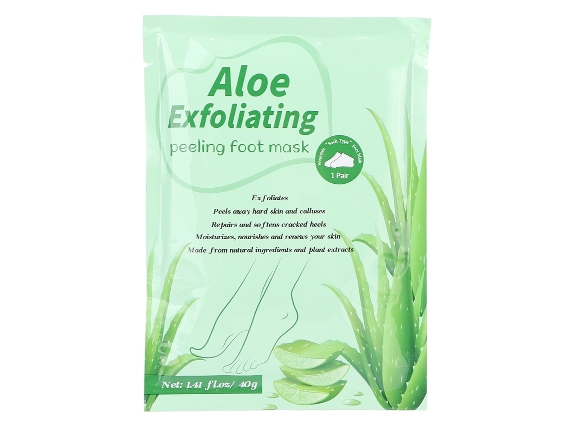 Máscara Exfoliante Hidratante Para Pés Remove Cãlhaus Eficaz