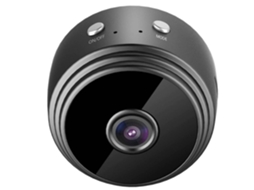 Câmera de segurança Full HD, câmera WiFi fixa 1080P com sensor de movimento, Bestvite (preta)