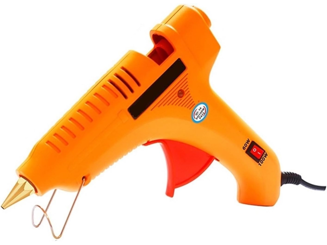 Pistolet à Colle SFUSHOS 100W bâtons noirs déclecheur artisan, outil bricolage