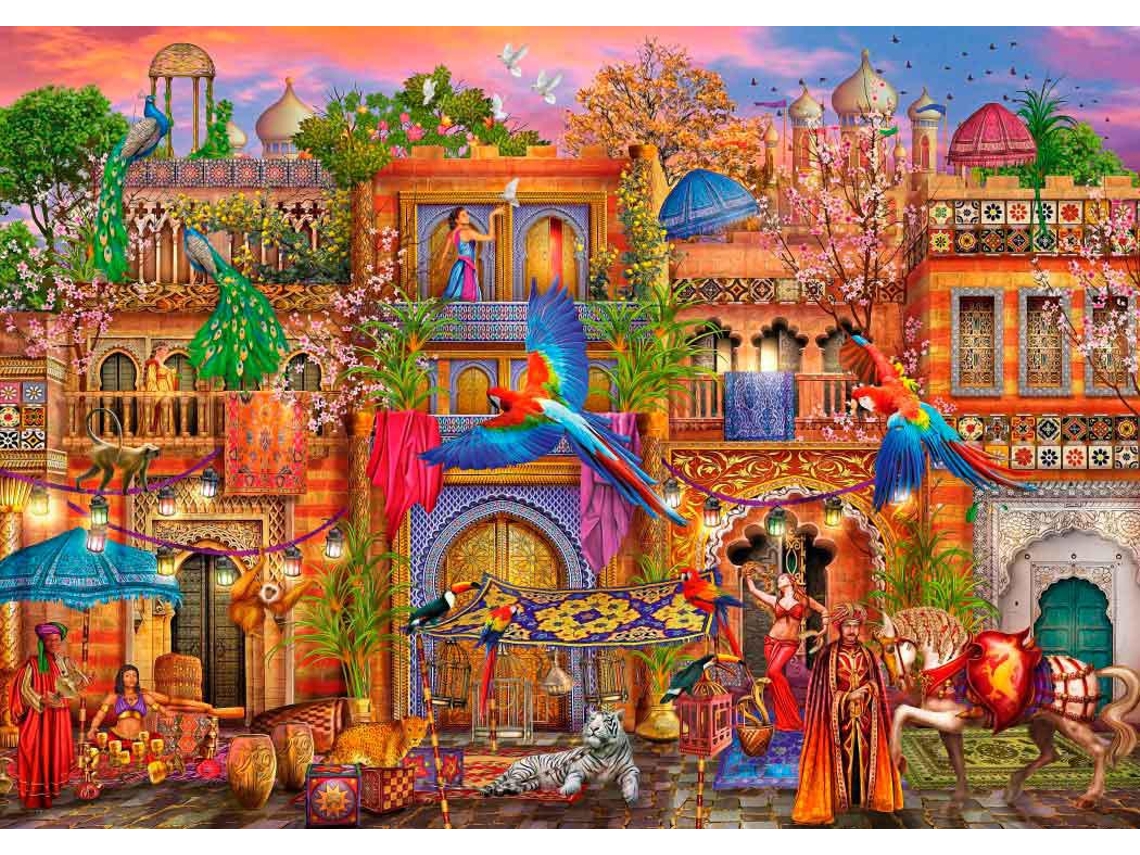 Puzzle Bluebird Rua Árabe 4000 Peças