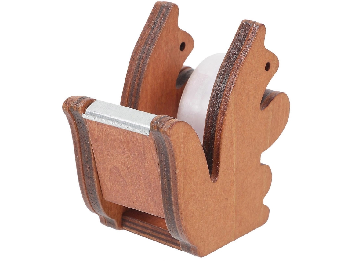 Dispensador De Fita Adesiva Em Formato De Esquilo Fofo, Ideal Para Uso Em Mesas, Multicolorido, Com Função De Dispensar Fita Adesiva. Conjunto Co