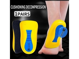 Palmilha Meia Ortopédica S Para Homens Mulheres Pé Calcanhar Esporas Almofada De Dor Massageador Pés Cuidados Lát Ex Sola Macia Running Almof