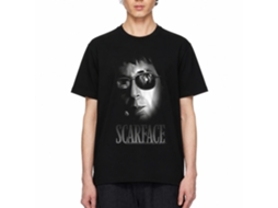 Rockinstone Scarface Movie Aviators Black Adult T-shirt Size:m