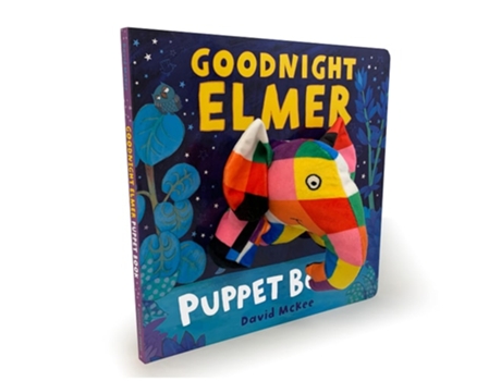 Livro Goodnight, Elmer Puppet Book de Mckee e David (Inglês - Capa Dura)