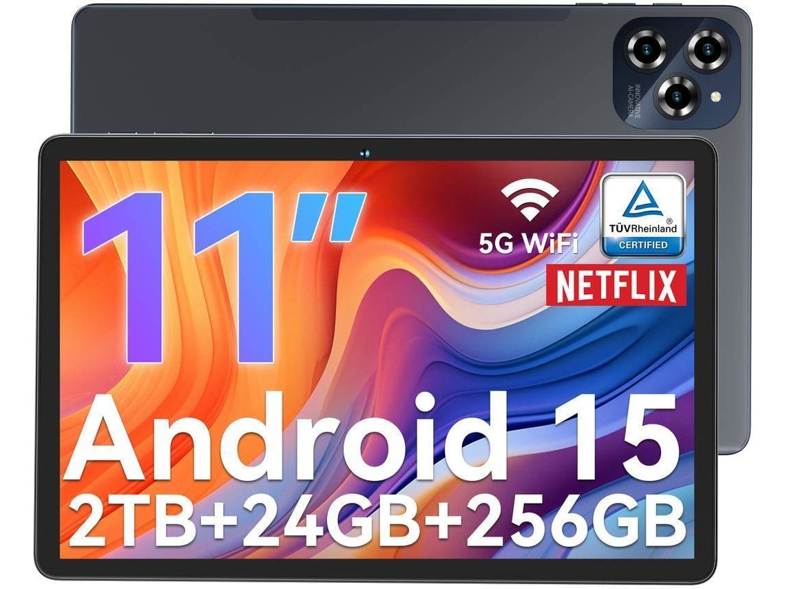 Tabwee W90 Android 15　タブレット　11インチ　24GB Tablet Tabwee W90 11'' Fhd, 19201200, Ram 24gb Rom 256gb Sd