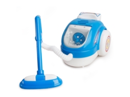 Primerox brinquedo Educativo de Aspirador de Poeira Mini Azul Seguro com Luz para Crianças
