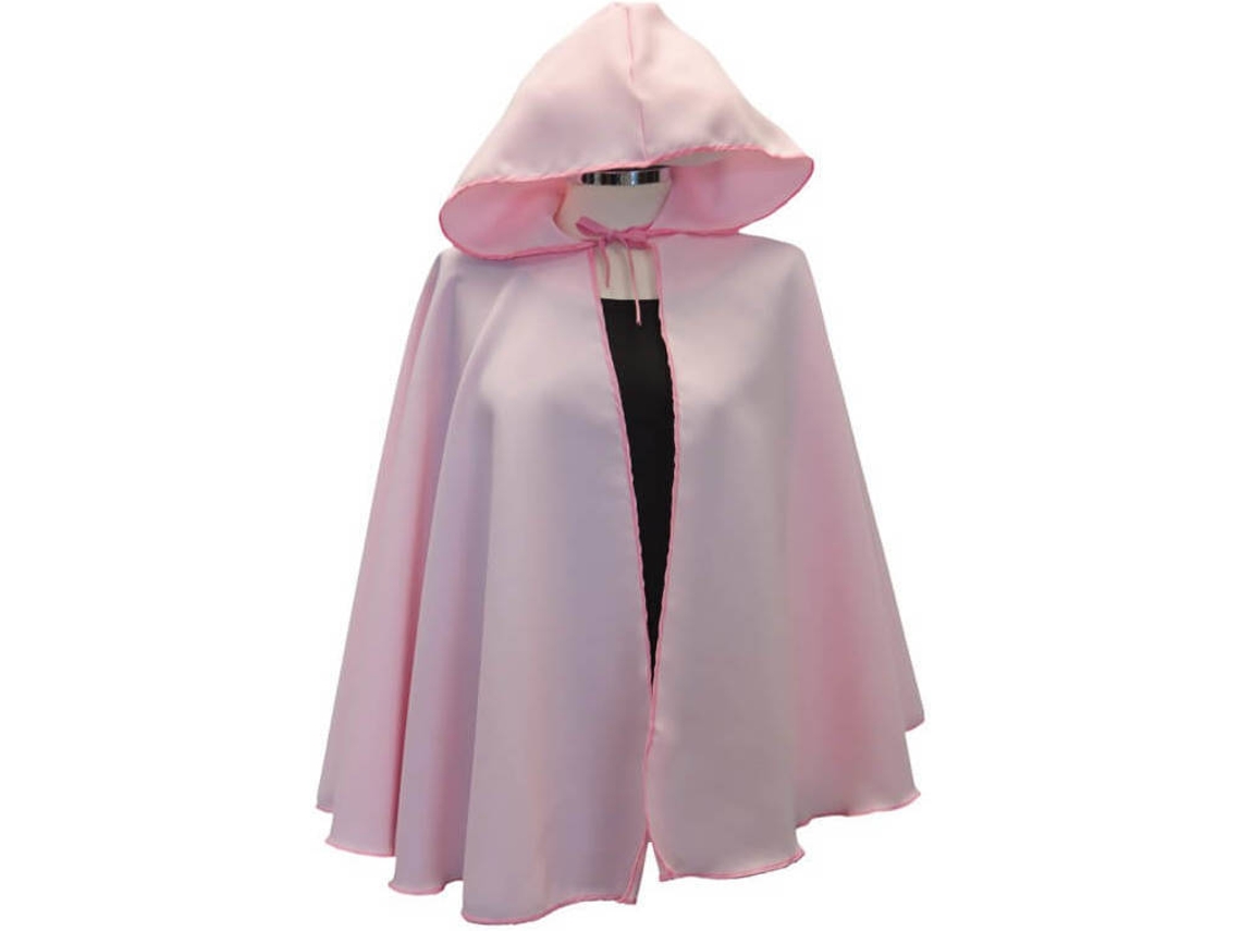 Capa DISFRAZZES Medieval Curta Rosa (Tam: Tamanho Único)