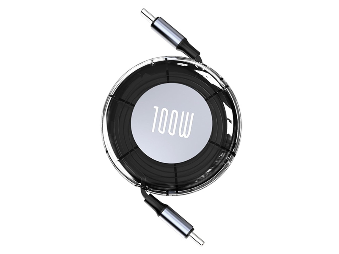 Cabo De Dados Tipo C De 100 W Com Velocidade De 480 Mbps Para Telefones De 15 Polegadas E Vários Dispositivos.