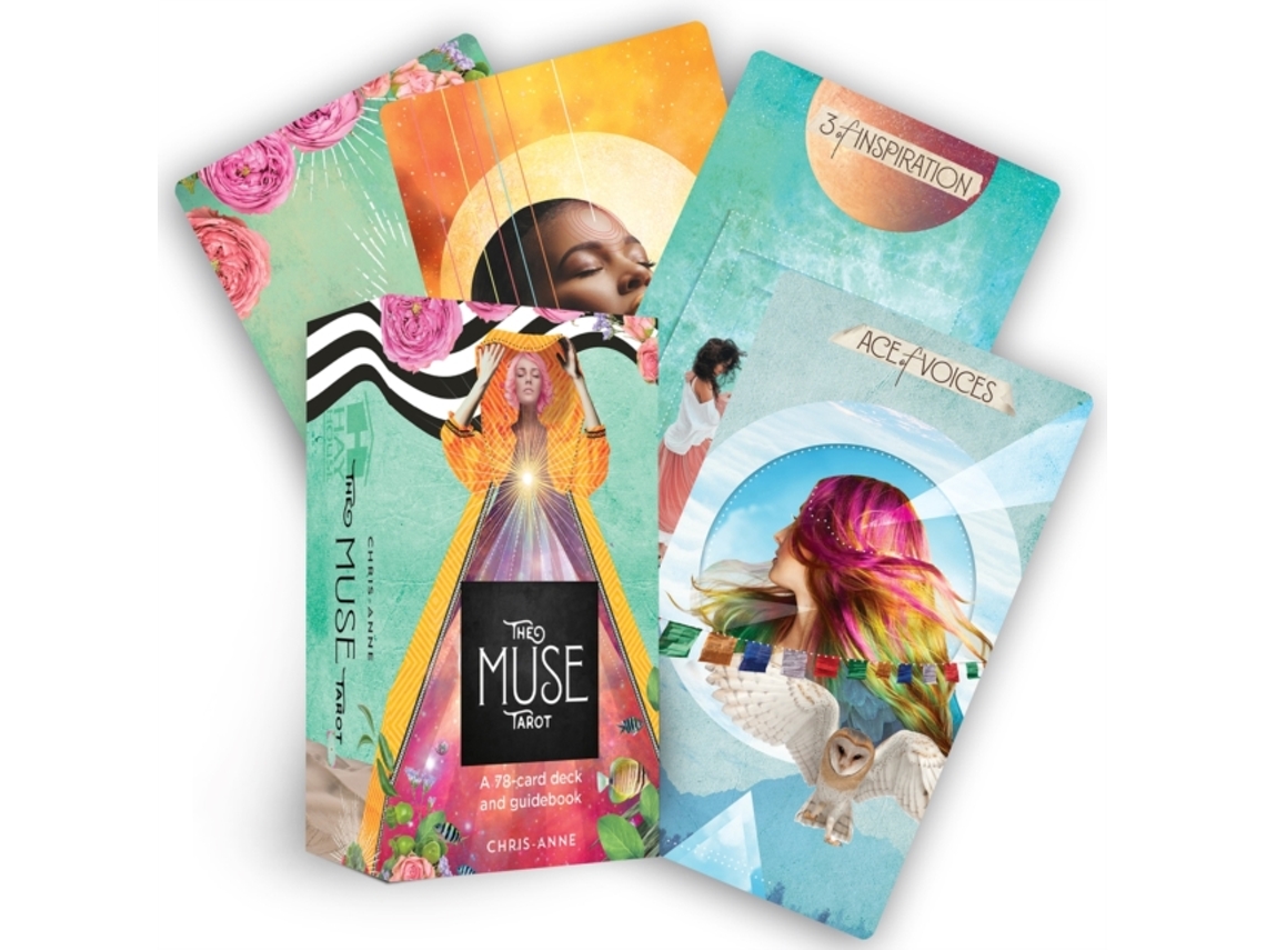 Livro The Muse Tarot de Chris-Anne (Inglês)