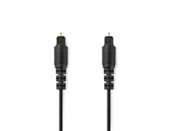Lurelia Cabo Óptico De Áudio Toslink 10 M Preto