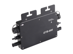 Microinversor solar conectado à rede de 600 W, onda senoidal pura, alumínio, GTB-600, CA 110-130 V