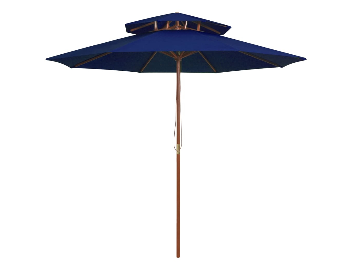 Guarda-sol VIDAXL Blue (270 cm)